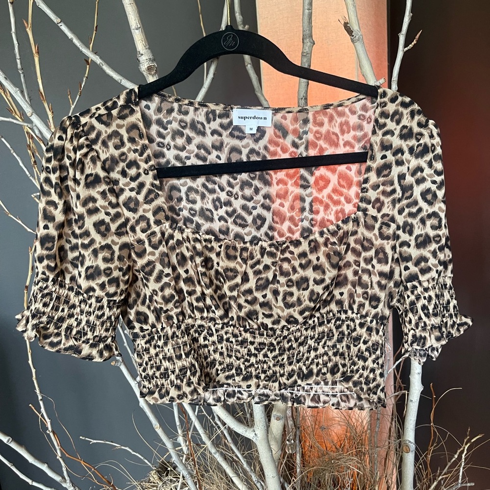 Super Down crop top